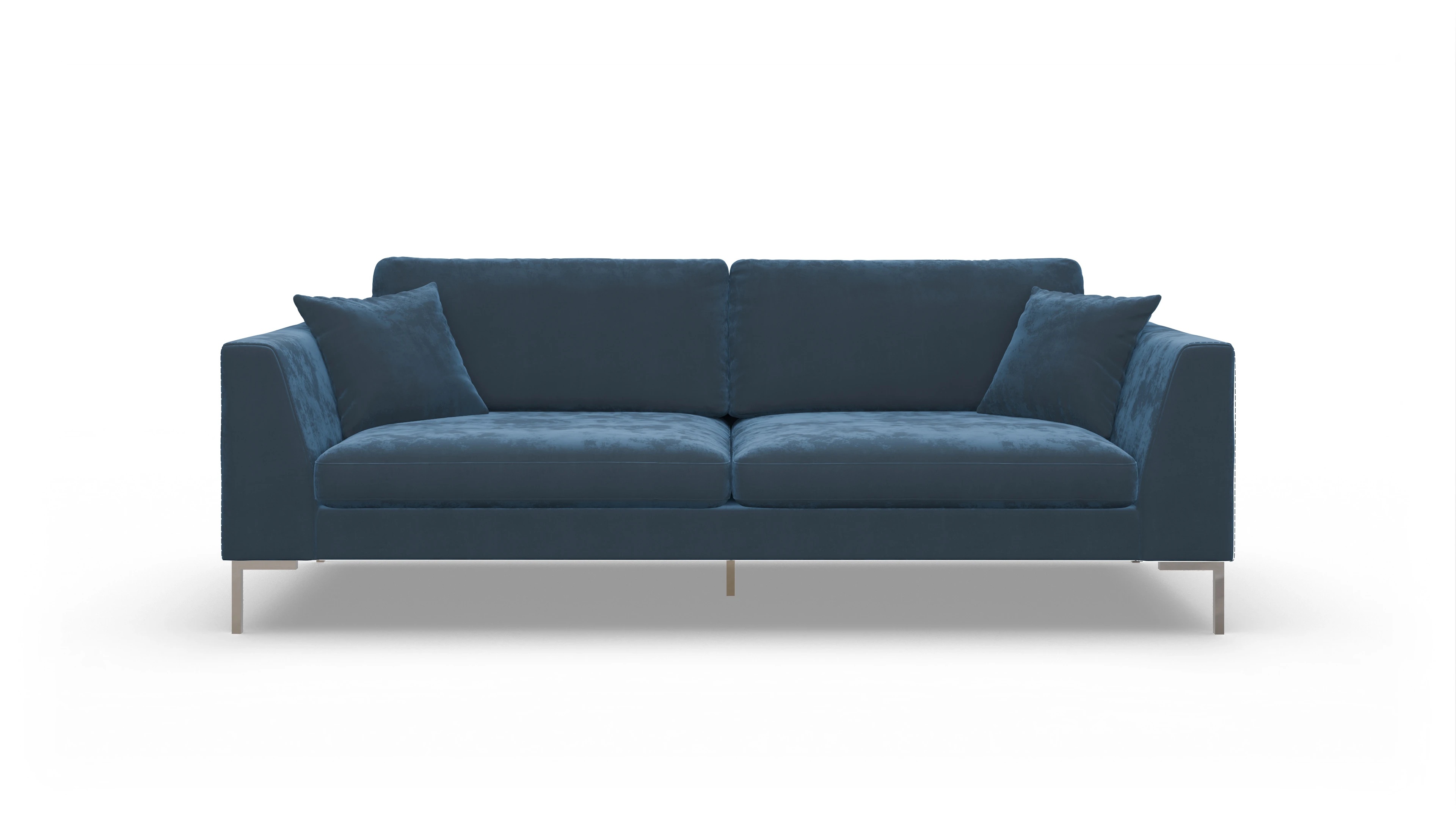 Blue luxury sofa hotsell